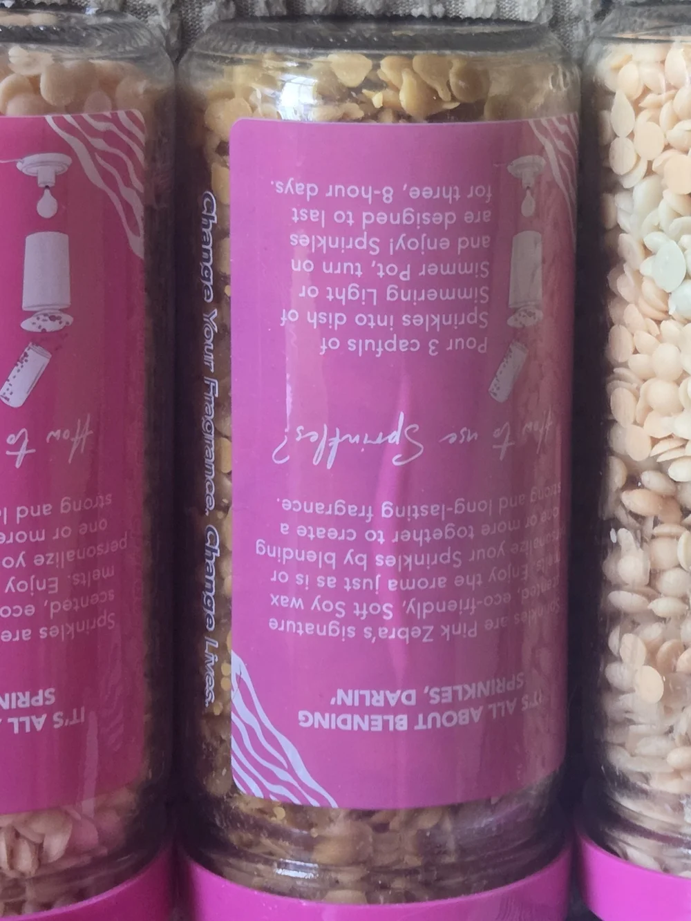 Pink Zebra decorative fragrance
